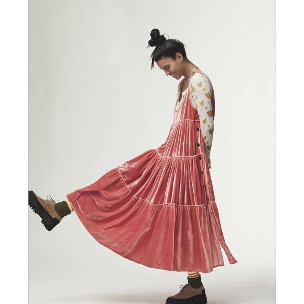 Free People Natalie Midi Dress - Picture 1 of 5